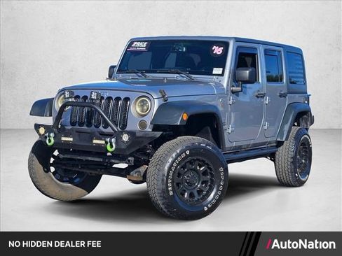 Used 2016 Jeep Wrangler Unlimited Sport w/ Quick Order Package 24S AWD/4WD image 1
