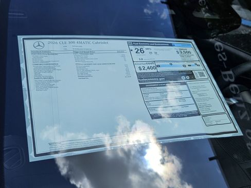 New 2026 Mercedes-Benz CLE 300 4MATIC Cabriolet image 39