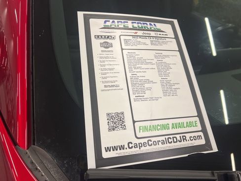 Used 2022 MAZDA CX-9 Signature image 12