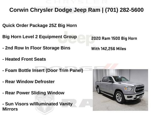 Used 2020 RAM 1500 Big Horn AWD/4WD image 6