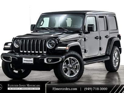 Used 2022 Jeep Wrangler Unlimited Sahara w/ LED Lighting Group