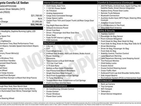 Used 2023 Toyota Corolla LE image 31