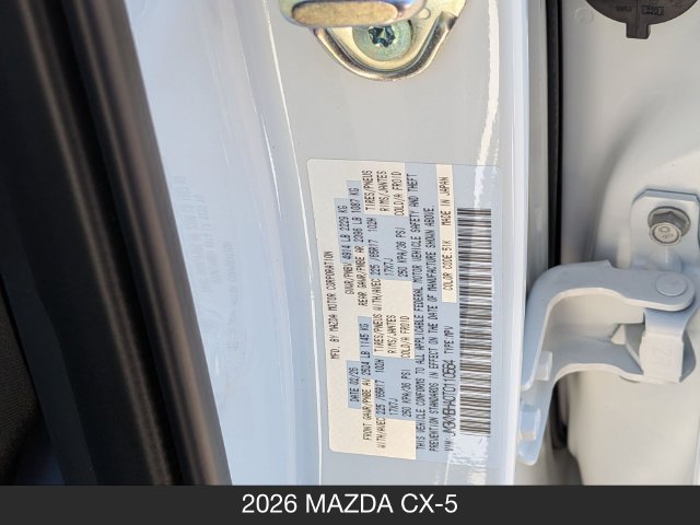 New 2026 MAZDA CX-5 Select AWD/4WD image 28
