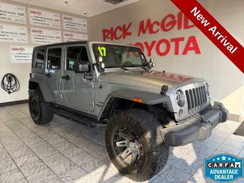 Used 2017 Jeep Wrangler Unlimited Sport w/ Quick Order Package 24S AWD/4WD image 1