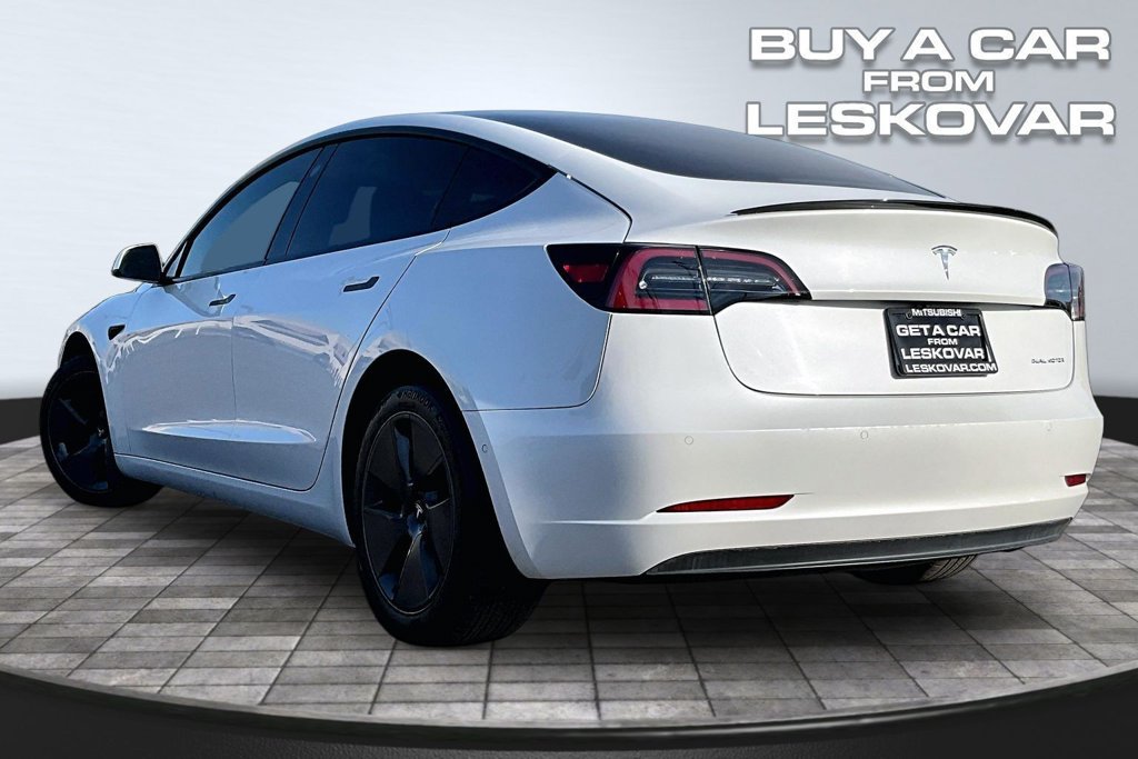 Used 2021 Tesla Model 3 Long Range AWD/4WD image 2