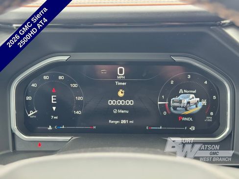 New 2026 GMC Sierra 2500 AT4 w/ LPO, Black Badging Package image 17