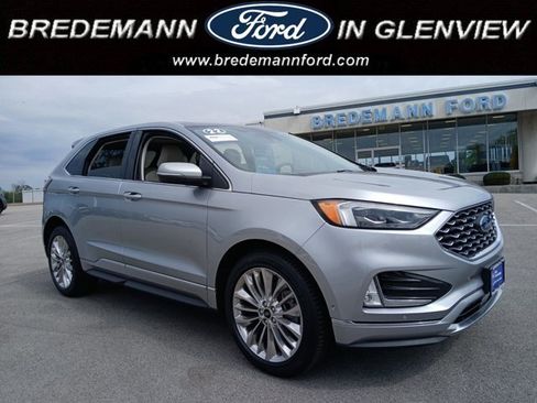 Certified 2022 Ford Edge Titanium w/ Equipment Group 301A AWD/4WD image 1