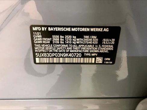 Used 2022 BMW X3 M40i image 36