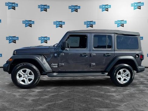 Certified 2021 Jeep Wrangler Unlimited Sport AWD/4WD image 3