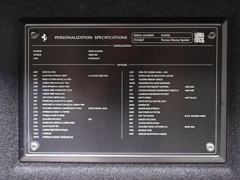 Certified 2025 Ferrari Roma Convertible image 28