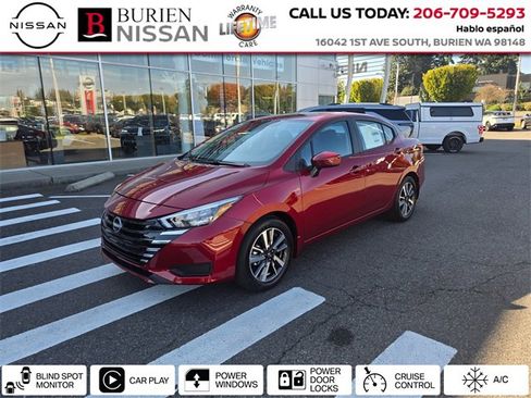 New 2025 Nissan Versa SV w/ Trunk Package image 1