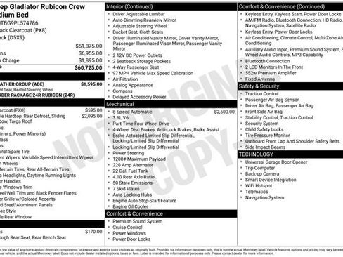 Used 2023 Jeep Gladiator Rubicon w/ Cold Weather Group image 7