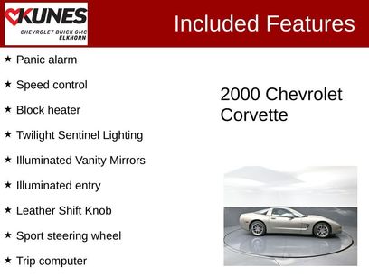 Used 2000 Chevrolet Corvette Coupe w/ Memory Pkg