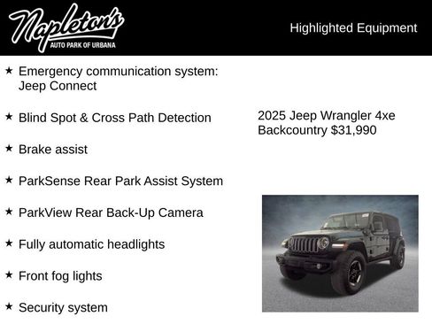 Used 2025 Jeep Wrangler Unlimited Sahara AWD/4WD image 9