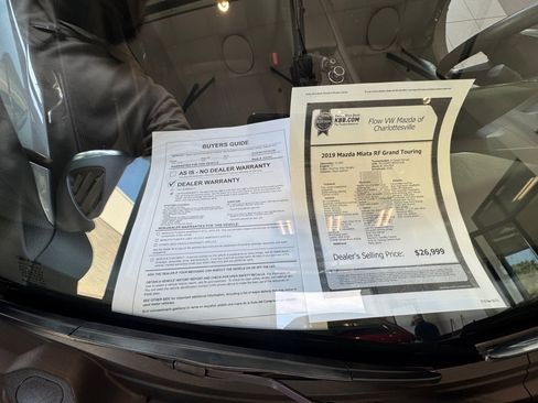 Used 2019 MAZDA MX-5 Miata RF Grand Touring image 33