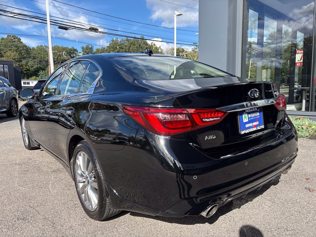 Used 2023 INFINITI Q50 Luxe w/ Cargo Package AWD/4WD image 9