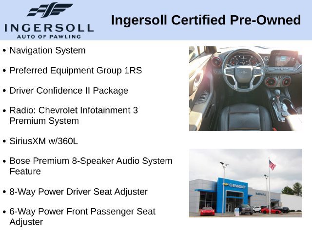Used 2023 Chevrolet Blazer RS w/ Driver Confidence II Package AWD/4WD image 10