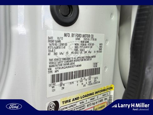 Used 2013 Ford Expedition EL Limited image 25