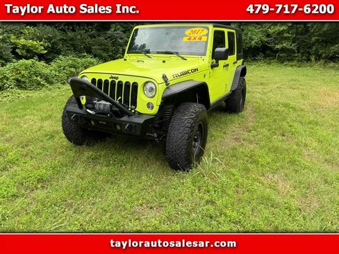 Used 2017 Jeep Wrangler Unlimited Rubicon w/ Connectivity Group AWD/4WD image 1