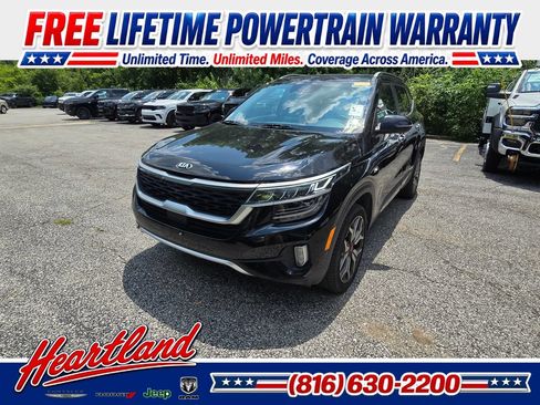 Used 2021 Kia Seltos SX w/ SX Sunroof Package AWD/4WD image 1