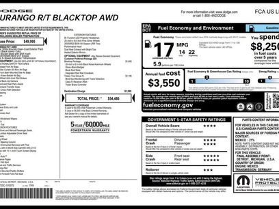 Certified 2025 Dodge Durango R/T w/ Blacktop Package