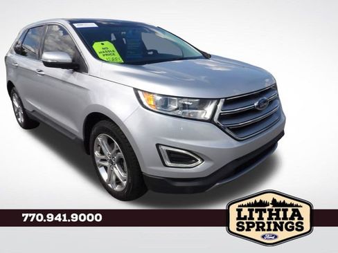 Certified 2018 Ford Edge Titanium w/ Equipment Group 301A FWD image 1