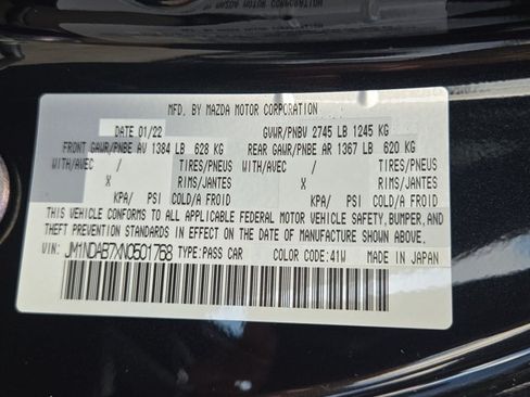 Used 2022 MAZDA MX-5 Miata Sport RWD image 15