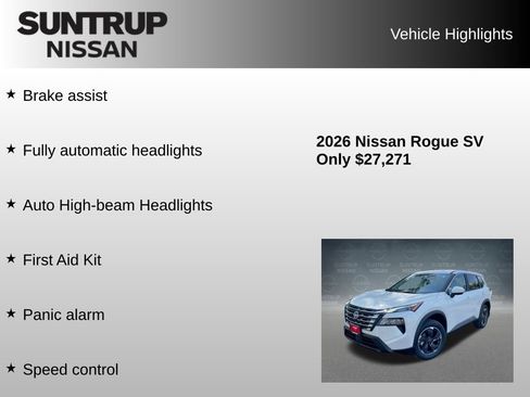 Used 2026 Nissan Rogue SV w/ Cold Weather Package FWD image 39