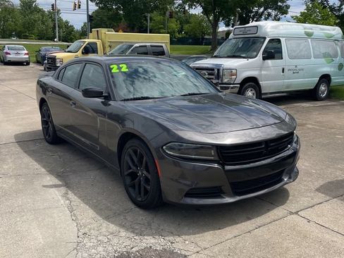 Used 2022 Dodge Charger SXT w/ Blacktop Package RWD image 1