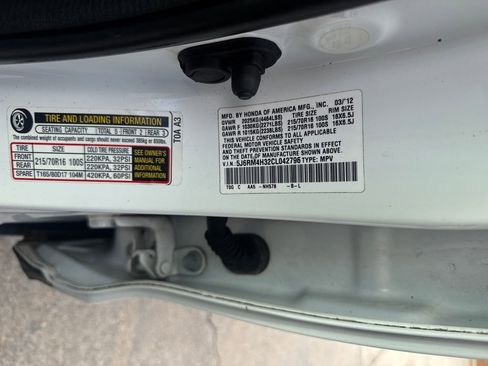 Used 2012 Honda CR-V LX image 35