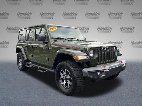 Used 2021 Jeep Wrangler Unlimited Rubicon AWD/4WD image 2