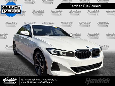 Certified 2023 BMW 330i xDrive Sedan w/ Premium Package AWD/4WD image 1