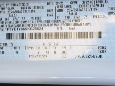 New 2025 Ford Transit 150 Low Roof w/ Load Area Protection Package image 40