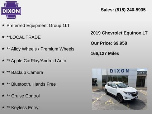 Used 2019 Chevrolet Equinox LT AWD/4WD image 4