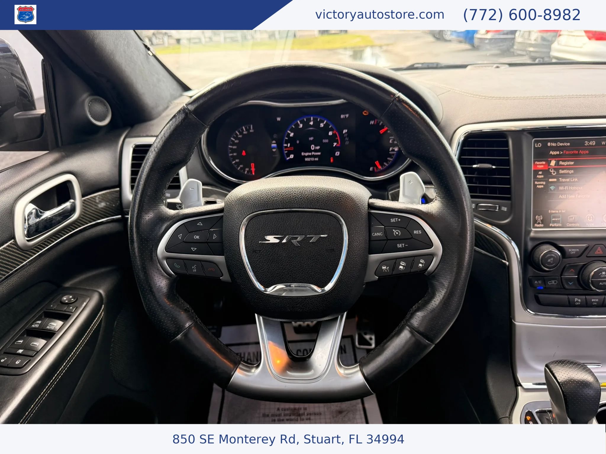Used 2016 Jeep Grand Cherokee SRT AWD/4WD image 16