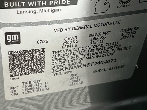 New 2026 GMC Acadia Elevation w/ Elevation Premium Package AWD/4WD image 27
