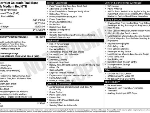 New 2026 Chevrolet Colorado Trail Boss AWD/4WD image 5