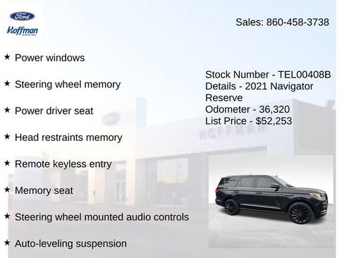 Certified 2021 Lincoln Navigator Reserve AWD/4WD image 20