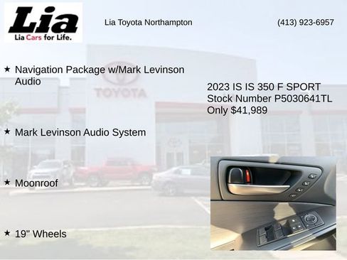 Used 2023 Lexus IS 350 F Sport image 7