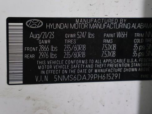 Used 2023 Hyundai Santa Fe XRT w/ Cargo Package AWD/4WD image 44
