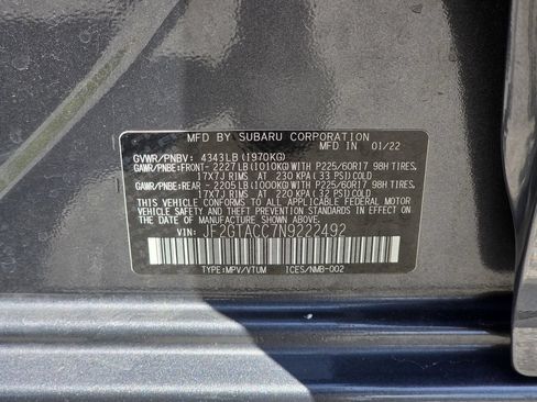 Certified 2022 Subaru Crosstrek 2.0i Premium AWD/4WD image 29
