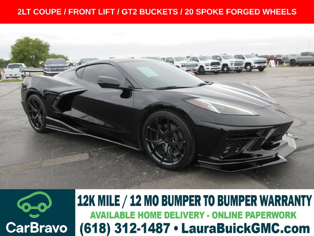 Certified 2023 Chevrolet Corvette Stingray Preferred Cpe w/ Battery Protection Package RWD image 1