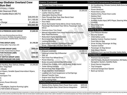 Used 2020 Jeep Gladiator Overland image 24