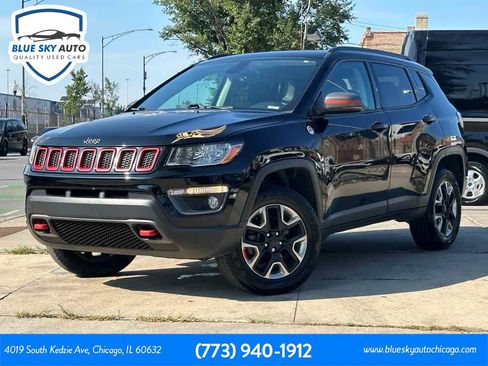 Used 2018 Jeep Compass Trailhawk w/ Leather Interior Group AWD/4WD image 1