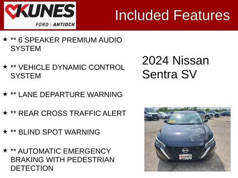 Used 2024 Nissan Sentra SV FWD image 4