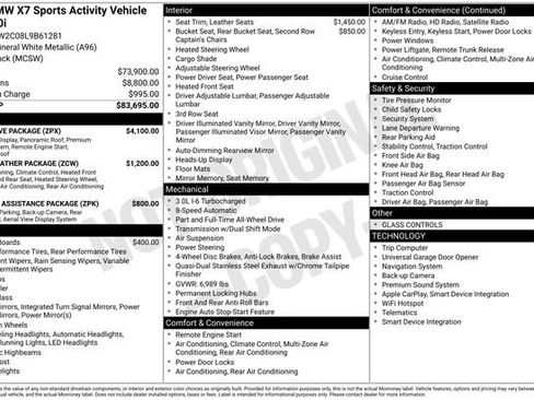 Used 2020 BMW X7 xDrive40i w/ Executive Package image 34