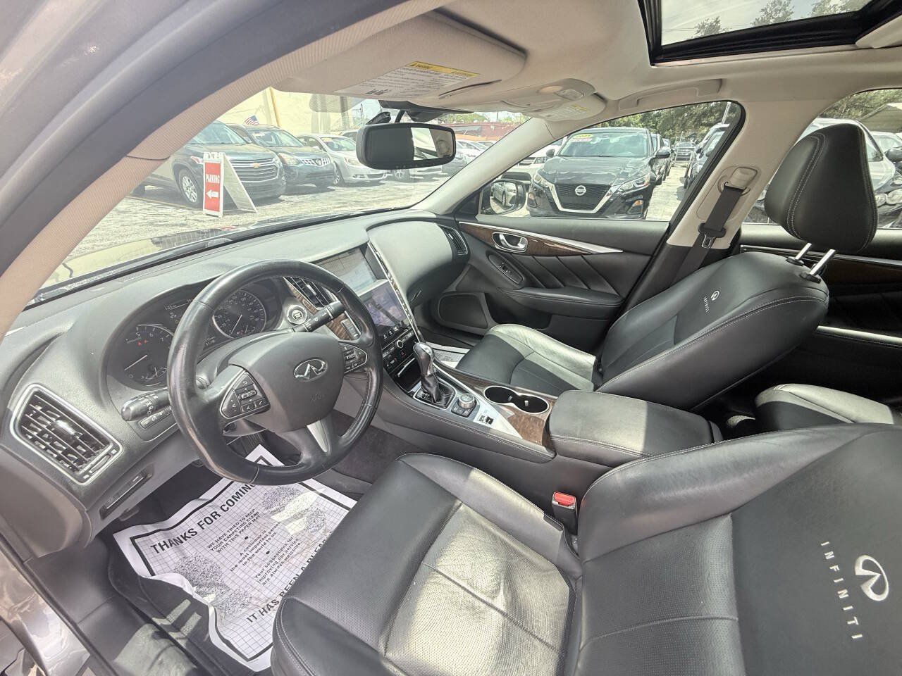 Used 2014 INFINITI Q50 Premium w/ Technology Package RWD image 12
