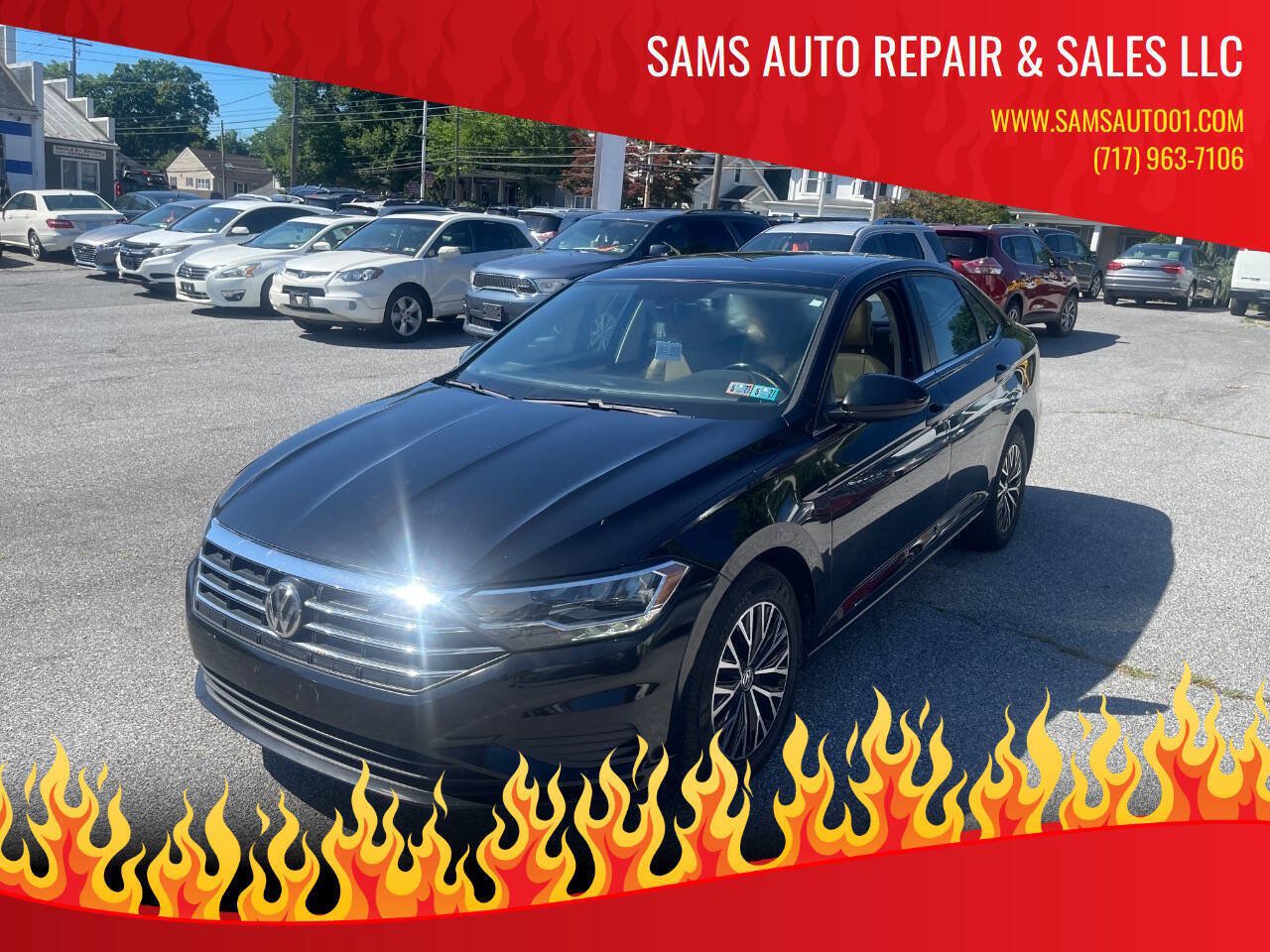 Used 2019 Volkswagen Jetta SE w/ Cold Weather Package FWD image 1