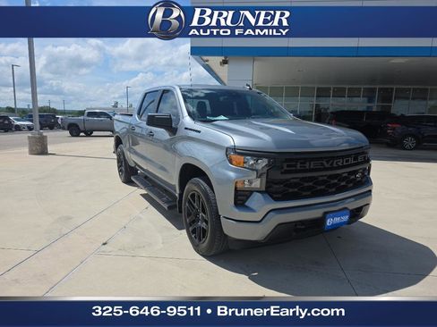 Used 2024 Chevrolet Silverado 1500 Custom w/ LPO, Dark Essentials Package AWD/4WD image 1