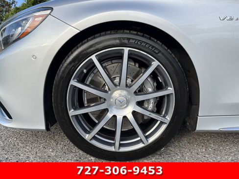 Used 2017 Mercedes-Benz S 63 AMG 4MATIC Cabriolet image 13